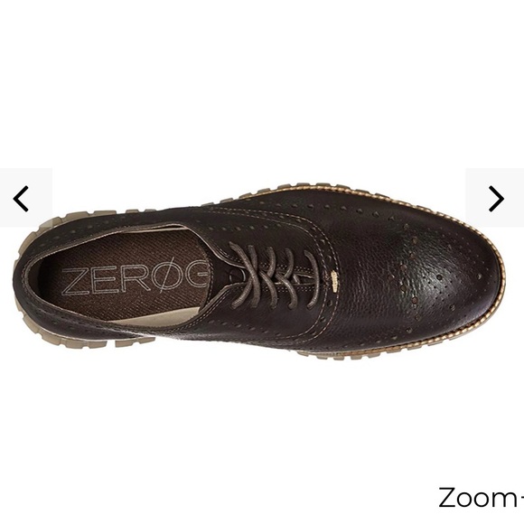 COLE HAAN ZEROGRAND
WINGTIP C25273 (JAVA
LEATHER-COBBLESTONE) Size 11.5 - Picture 2 of 14